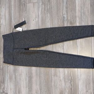 NWT Kyodan Heathered Black and Grey Leggings XS